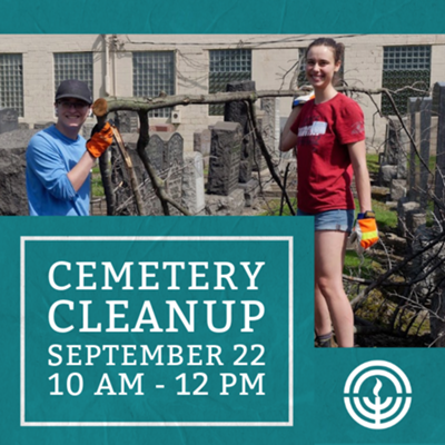 Fall Cemetery Cleanup at Lansing Cemetery